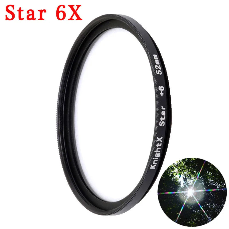 Professional Phone Camera Macro Lens CPL Star Variable ND Filter All Smartphones 37Mm 52Mm 55Mm 58Mm for Canon Nikon